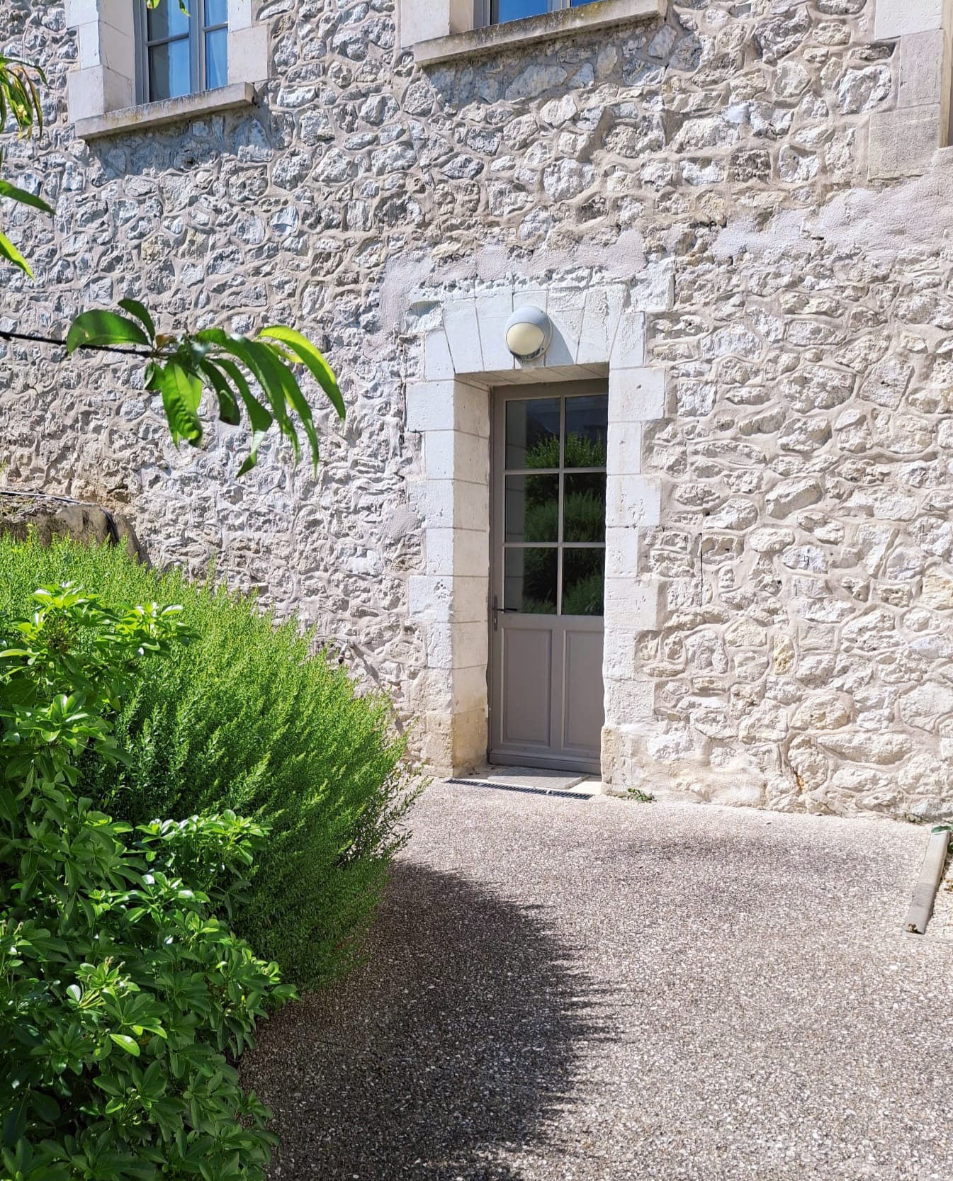 Entrée du cabinet de psychomotricité à Tours